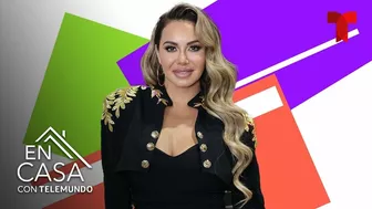 Chiquis presume cuerpazo en ajustado bikini negro | Más picante que el chile | En Casa Con Telemundo