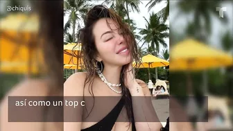 Chiquis presume de su nueva cinturita con diminuto bikini tras drástica pérdida de peso | Buzz