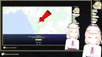 Ame almost DOXXED her location on stream...