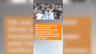 Foto Lionel Messi Angkat Trofi Pecahkan Rekor di Instagram