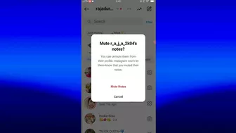 How To Mute Someone Notes On Instagram | Unmute Someone Notes On Instagram