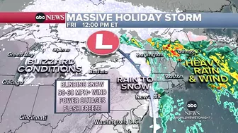 Major winter storm threatens holiday travel