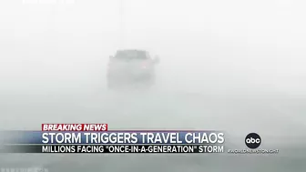 Major winter storm threatens holiday travel