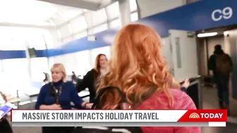 Airlines Prepare For Holiday Travel Surge As Winter Storm Looms