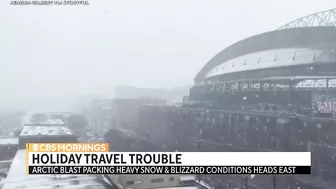 Travel troubles on the roads, skies ahead of the holidays