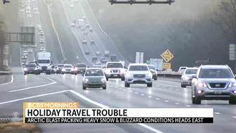 Travel troubles on the roads, skies ahead of the holidays