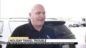 Travel troubles on the roads, skies ahead of the holidays