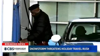 Major winter storm threatens holiday travel in U.S.