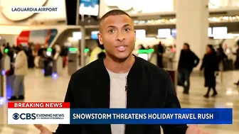 Major winter storm threatens holiday travel in U.S.