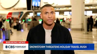 Major winter storm threatens holiday travel in U.S.