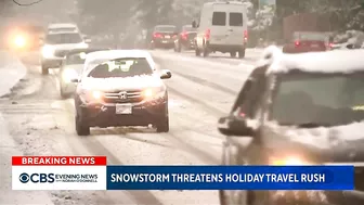 Major winter storm threatens holiday travel in U.S.