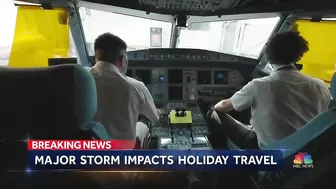 Winter Storm Expected To Cause Holiday Travel Chaos