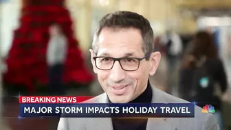 Winter Storm Expected To Cause Holiday Travel Chaos