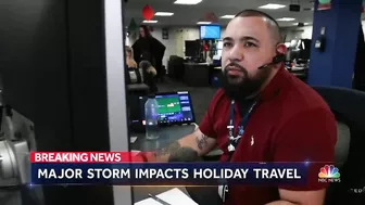 Winter Storm Expected To Cause Holiday Travel Chaos