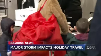 Winter Storm Expected To Cause Holiday Travel Chaos