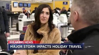 Winter Storm Expected To Cause Holiday Travel Chaos