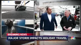 Winter Storm Expected To Cause Holiday Travel Chaos