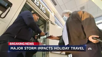 Winter Storm Expected To Cause Holiday Travel Chaos