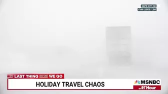 Powerful Winter Storm Adding To Holiday Travel Chaos