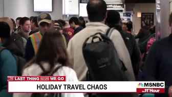 Powerful Winter Storm Adding To Holiday Travel Chaos