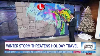 Winter storm causes hazardous holiday travel | Rush Hour