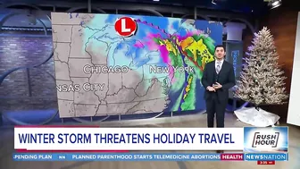 Winter storm causes hazardous holiday travel | Rush Hour