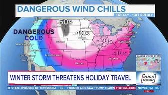 Winter storm causes hazardous holiday travel | Rush Hour