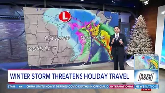 Winter storm causes hazardous holiday travel | Rush Hour