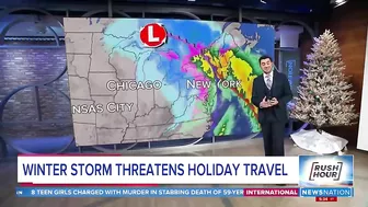 Winter storm causes hazardous holiday travel | Rush Hour