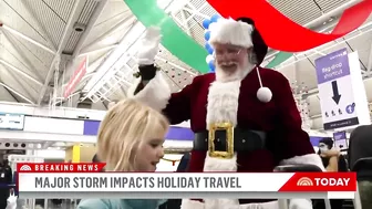 Severe Weather And Brutal Cold Cause Holiday Travel Chaos