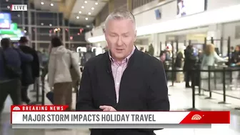 Severe Weather And Brutal Cold Cause Holiday Travel Chaos