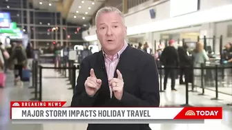 Severe Weather And Brutal Cold Cause Holiday Travel Chaos