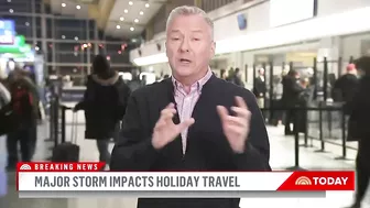 Severe Weather And Brutal Cold Cause Holiday Travel Chaos