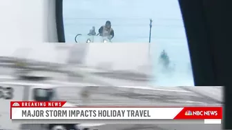 Severe Weather And Brutal Cold Cause Holiday Travel Chaos