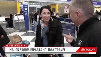 Severe Weather And Brutal Cold Cause Holiday Travel Chaos