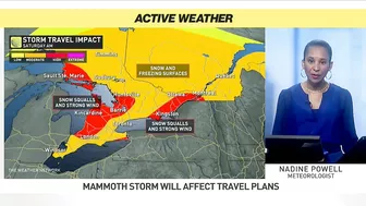 Off-the-Charts Storm to Jeopardize Holiday Travel