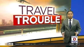 Arctic blast causes travel woes at Orlando airport