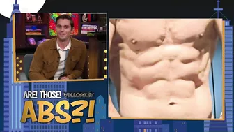 Antoni Porowski and Laverne Cox Examine Celebrity Abs | WWHL