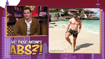 Antoni Porowski and Laverne Cox Examine Celebrity Abs | WWHL