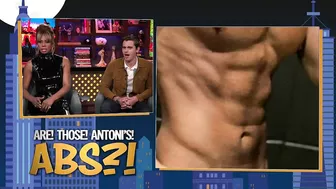 Antoni Porowski and Laverne Cox Examine Celebrity Abs | WWHL