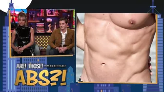 Antoni Porowski and Laverne Cox Examine Celebrity Abs | WWHL