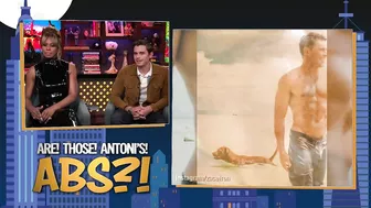 Antoni Porowski and Laverne Cox Examine Celebrity Abs | WWHL