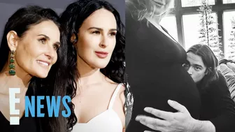 Demi Moore REACTS to Daughter Rumer Willis' Pregnancy News | E! News