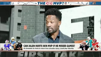 Can Jalen Hurts win NFL MVP if he misses games? Stephen A. weighs in | First Take