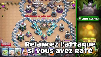 3 ÉTOILES SUR LE NOUVEAU CHALLENGE DE Clash Noël ! Clash of Clans