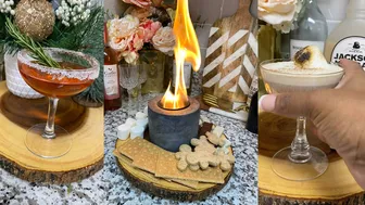 Holiday Drinks You Can Make at Home Compilation! + S’mores Board!!