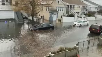 Howard Beach sees high water levels in flood caused by winter storm