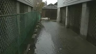 Howard Beach sees high water levels in flood caused by winter storm