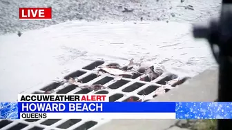 Howard Beach sees high water levels in flood caused by winter storm