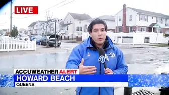 Howard Beach sees high water levels in flood caused by winter storm